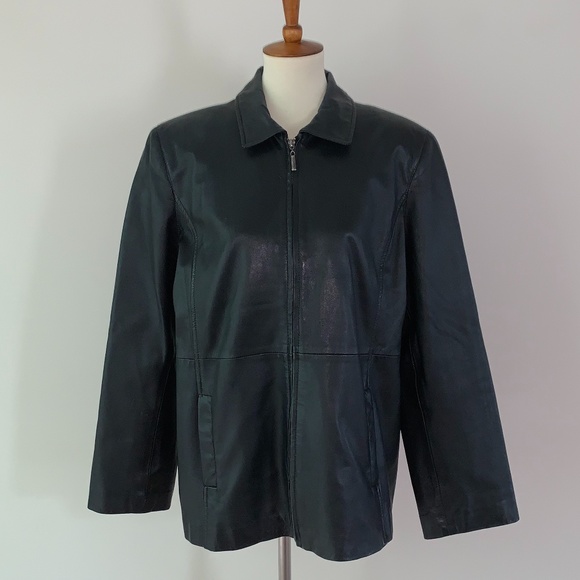 Style & Co. Petite Large - Leather Jacket - Picture 3 of 10